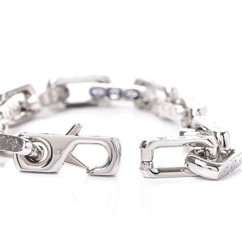 lv play it bracelet|louis Vuitton Monogram chain bracelet.